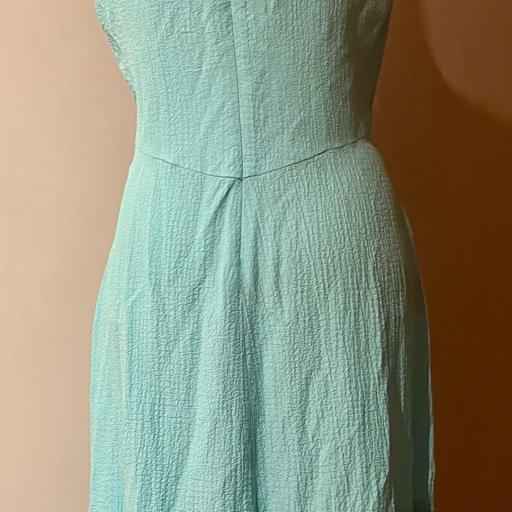 Calvin Klein Mint Knot-Front Sleeveless Maxi Dress - Picture 2 of 3